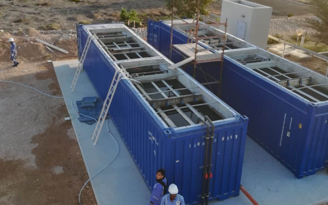 BioContainer in Oman – water reused