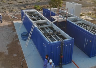 BioContainer in Oman – water reused