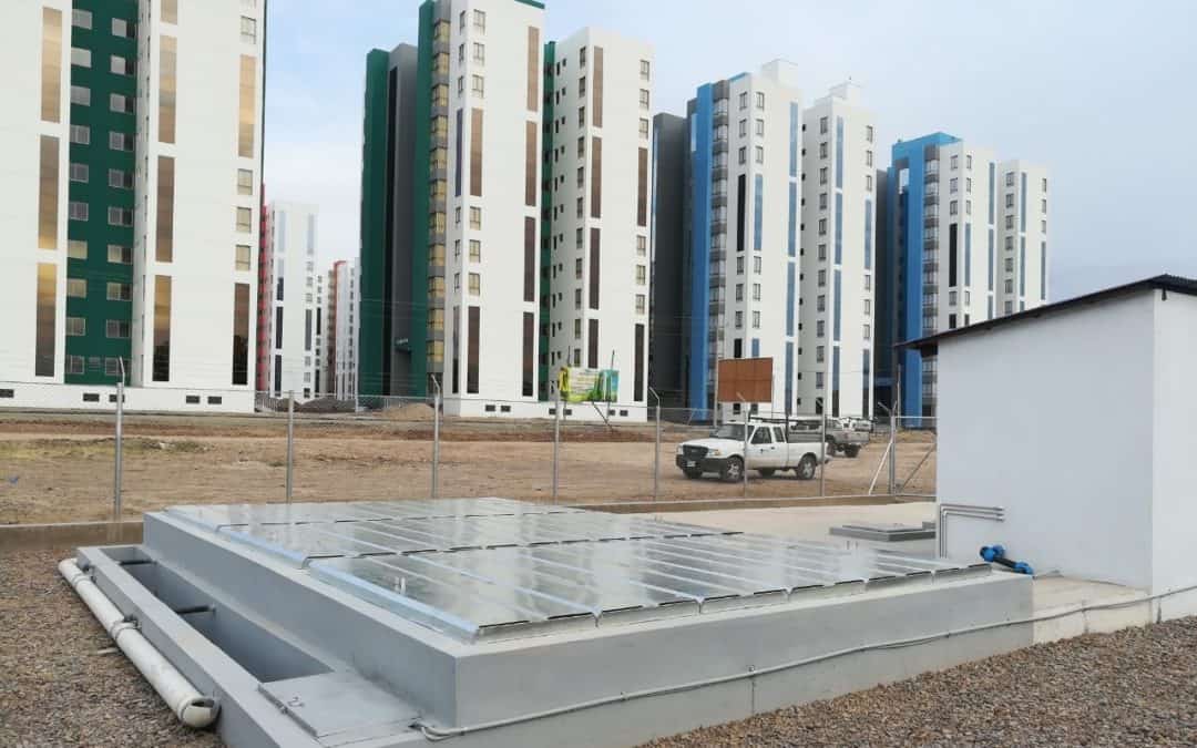 500 m3 / 3500 PE system for olympic city Bolivia
